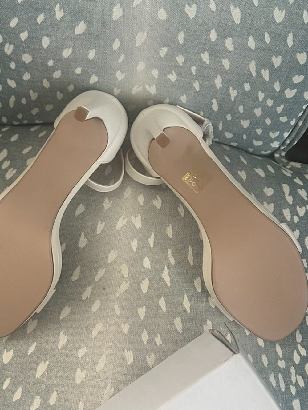 Dream Pairs White Heels – New – Size 6 - Picture 3 of 3